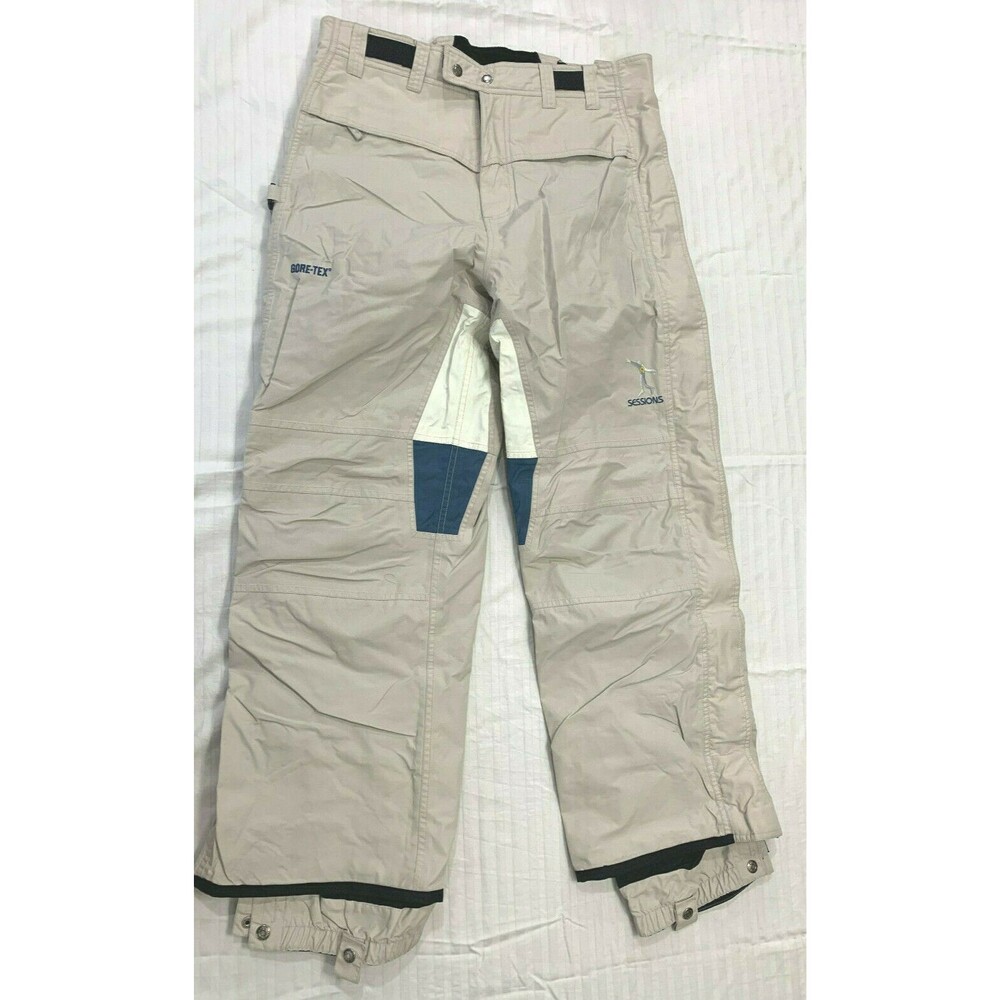 VINTAGE SESSIONS JAMIE LYNN GORE TEX MENS SNOW SKI NYLON PANTS SIZE M